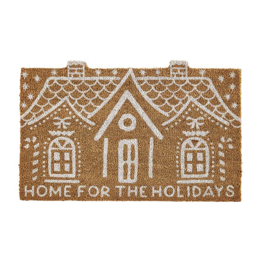 GINGERBREAD HOUSE DOOR MAT Bonjour Fête  CHRISTMAS DECOR Bonjour Fete - Party Supplies