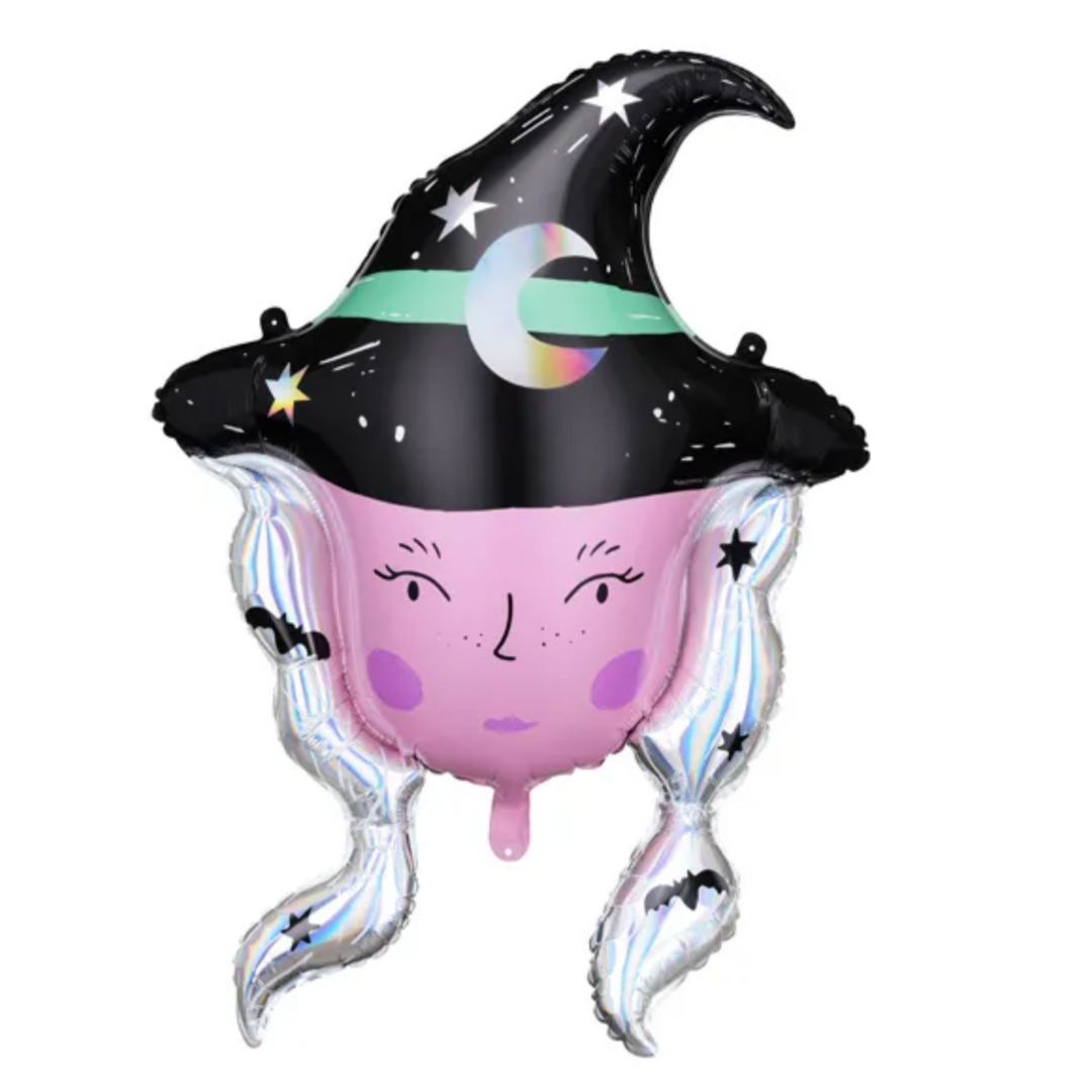 HALLOWEEN WITCH BALLOON Party Deco Halloween Balloons Bonjour Fete - Party Supplies
