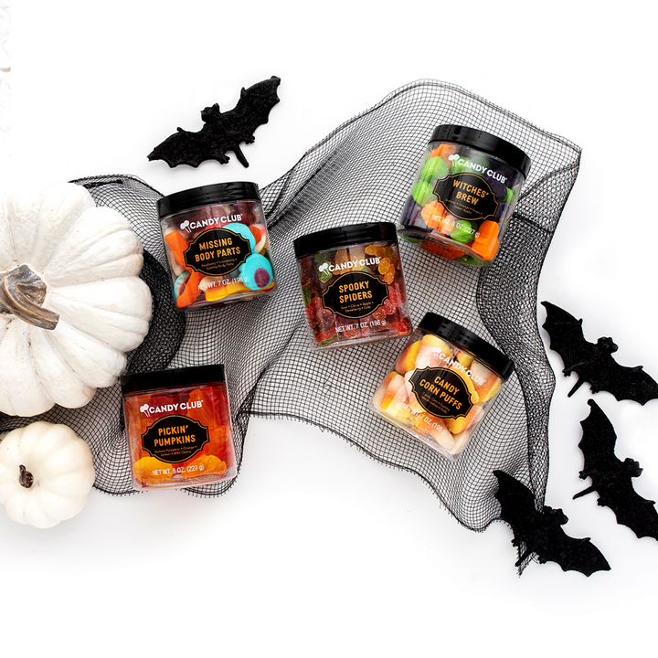 HALLOWEEN PICKIN' PUMPKINS GUMMY CANDY Candy Club Halloween Candy Bonjour Fete - Party Supplies