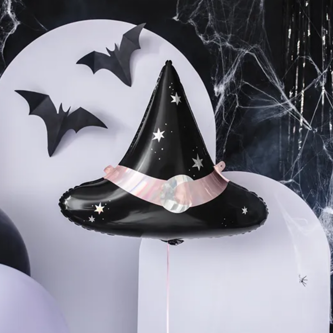 HALLOWEEN WITCH HAT BALLOON Party Deco Halloween Balloons Bonjour Fete - Party Supplies