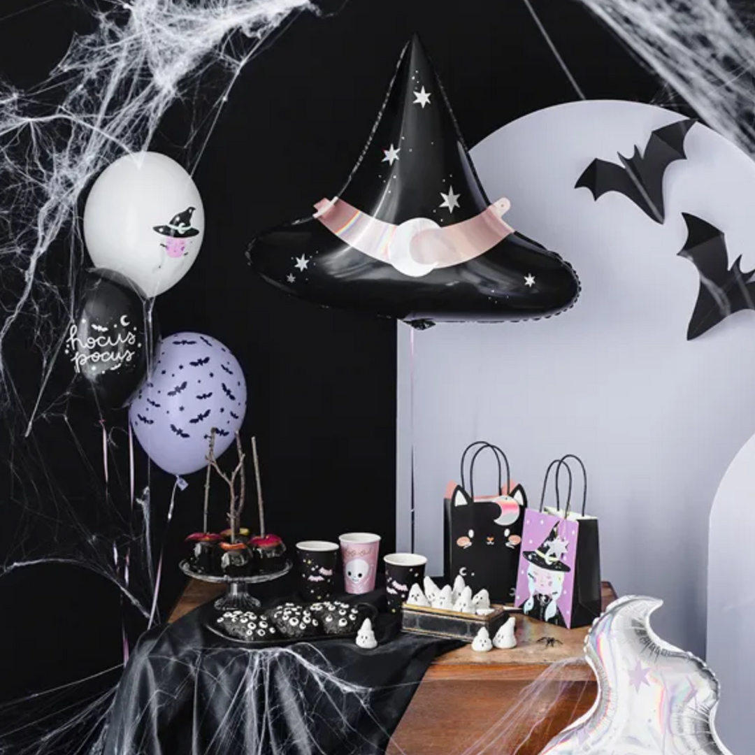 HALLOWEEN WITCH HAT BALLOON Party Deco Halloween Balloons Bonjour Fete - Party Supplies