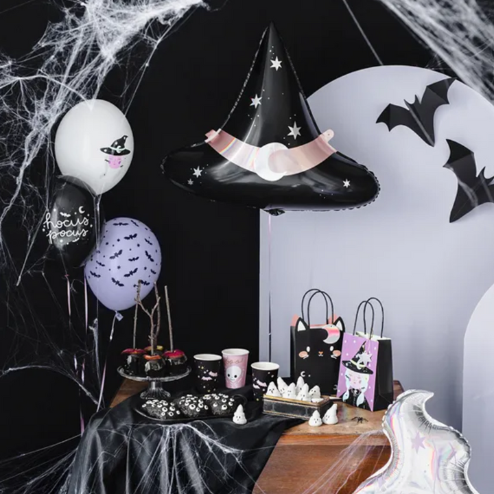 HALLOWEEN WITCH HAT BALLOON Party Deco Halloween Balloons Bonjour Fete - Party Supplies