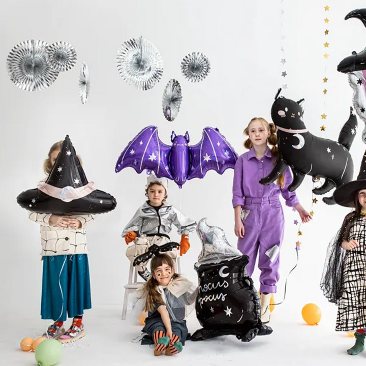 HALLOWEEN WITCH HAT BALLOON Party Deco Halloween Balloons Bonjour Fete - Party Supplies