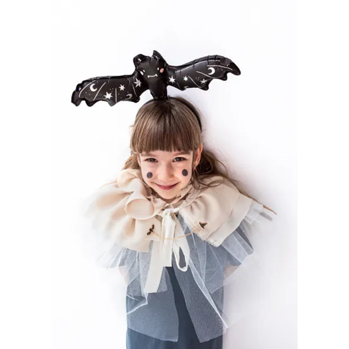 HALLOWEEN BLACK BAT BALLOON Party Deco Halloween Balloons Bonjour Fete - Party Supplies