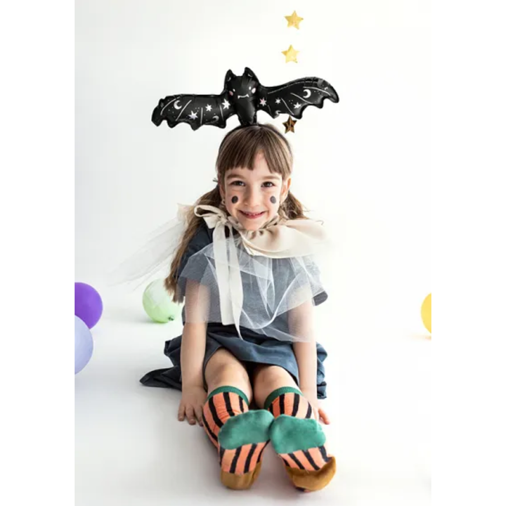 HALLOWEEN BLACK BAT BALLOON Party Deco Halloween Balloons Bonjour Fete - Party Supplies
