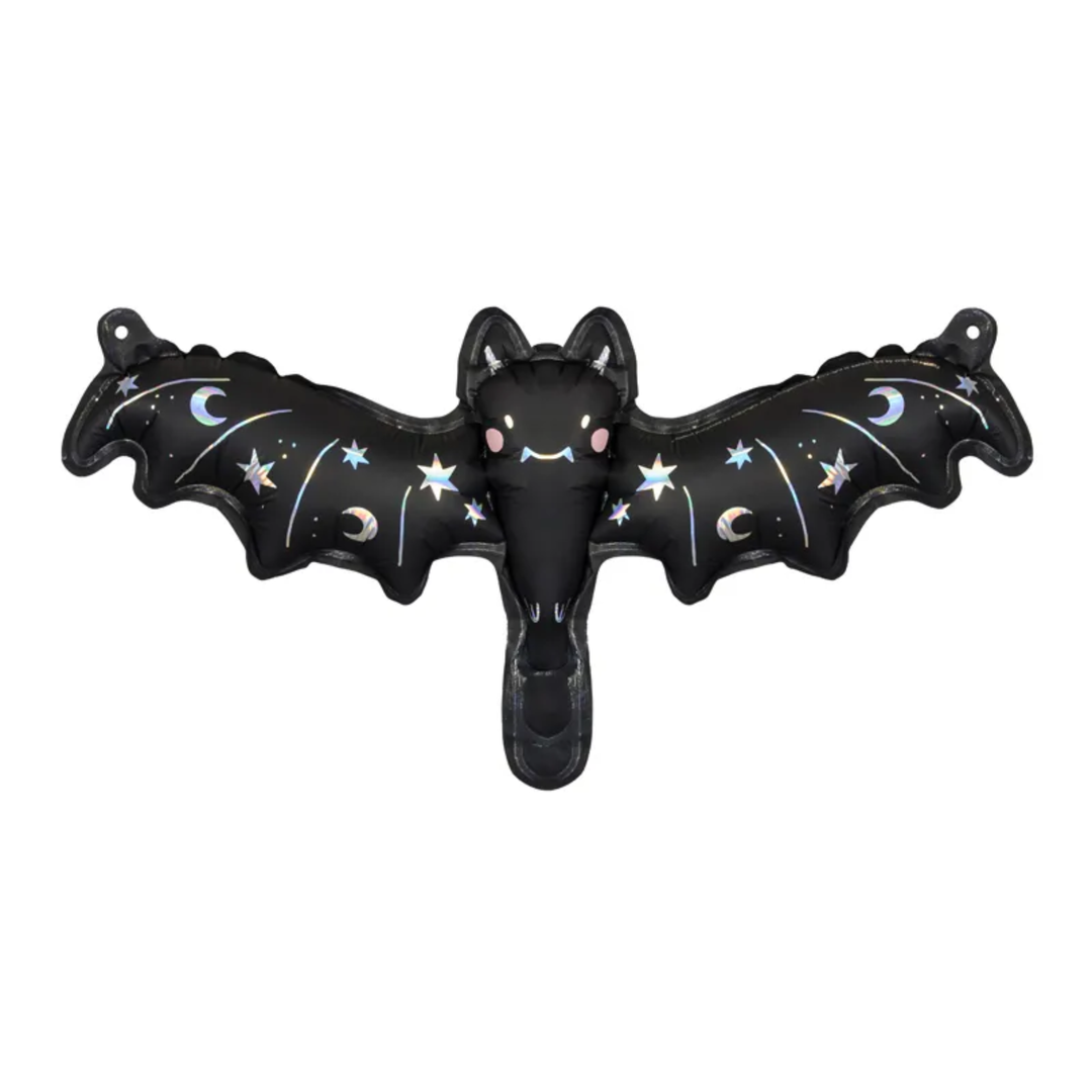 HALLOWEEN BLACK BAT BALLOON Party Deco Halloween Balloons Bonjour Fete - Party Supplies