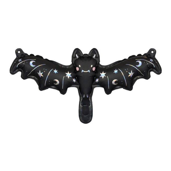 HALLOWEEN BLACK BAT BALLOON Party Deco Halloween Balloons Bonjour Fete - Party Supplies