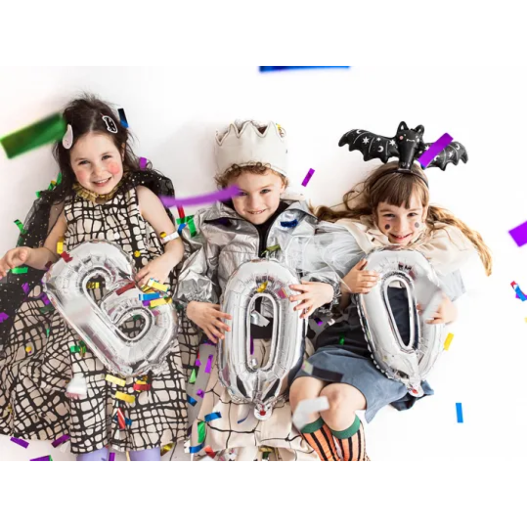 HALLOWEEN BLACK BAT BALLOON Party Deco Halloween Balloons Bonjour Fete - Party Supplies