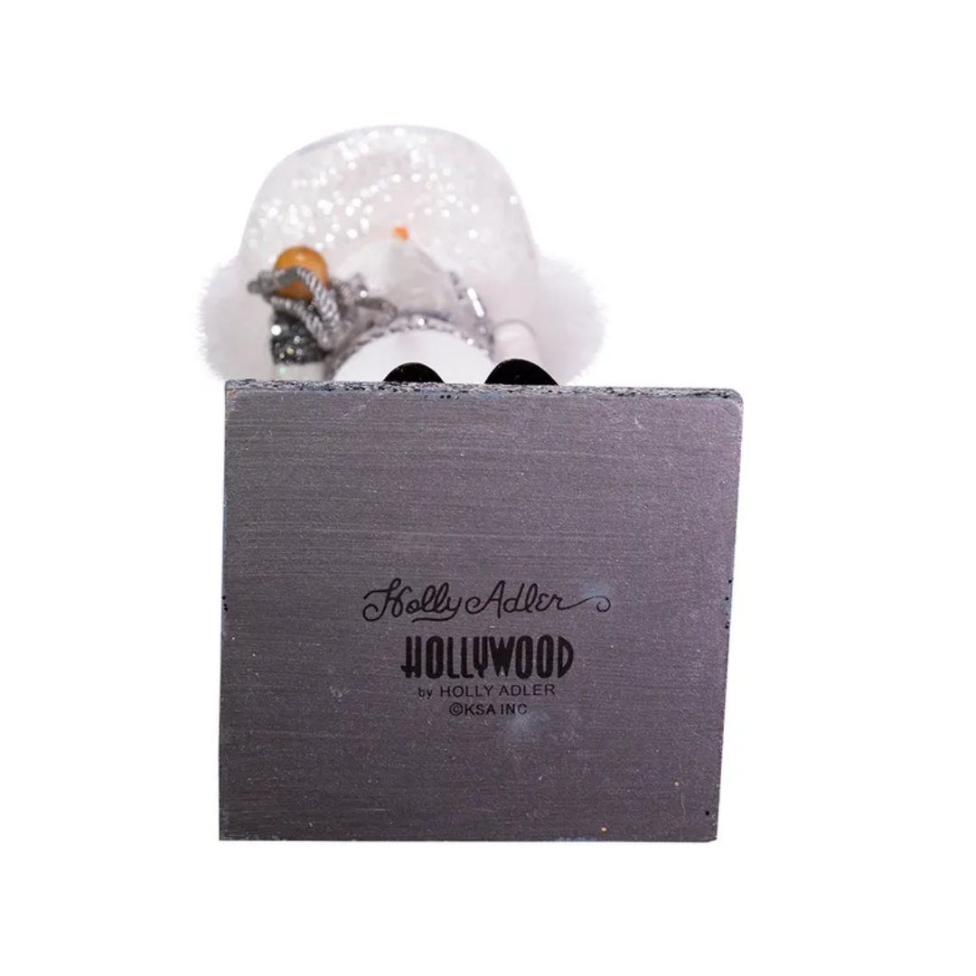 HOLLYWOOD RHINESTONE COWBOY NUTCRACKER Kurt S. Adler Christmas Ornament Bonjour Fete - Party Supplies