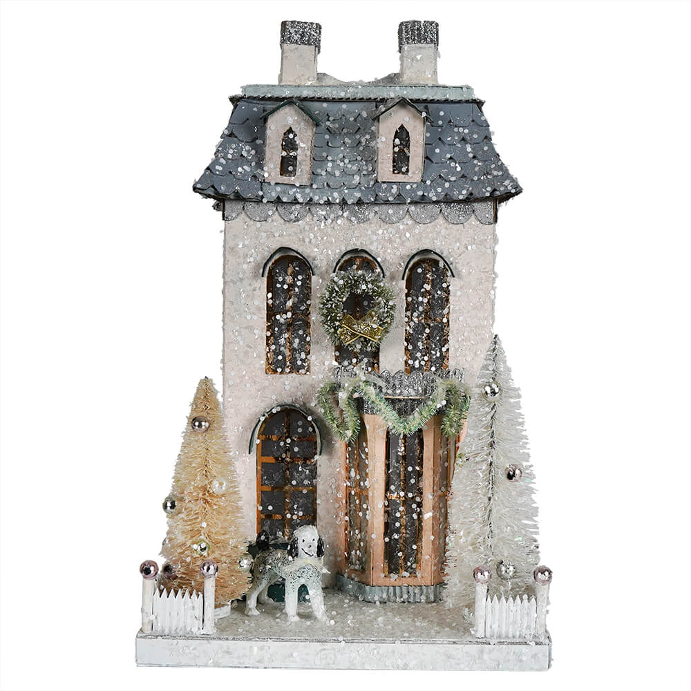 WHITE CHATEAU Cody Foster Co. Christmas House Bonjour Fete - Party Supplies