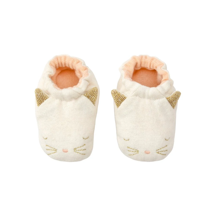 CAT BABY BOOTIES Meri Meri Baby Bonjour Fete - Party Supplies