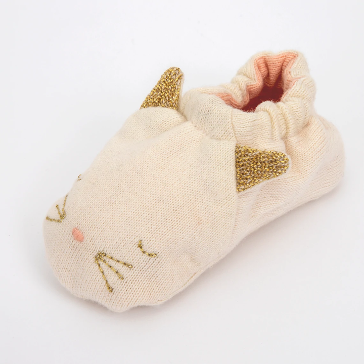 CAT BABY BOOTIES Meri Meri Baby Bonjour Fete - Party Supplies