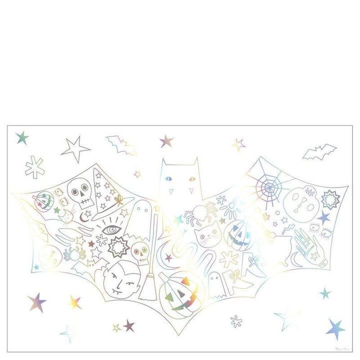 HALLOWEEN COLORING POSTERS Meri Meri Halloween Favors Bonjour Fete - Party Supplies