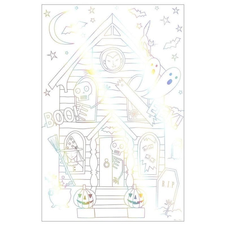 HALLOWEEN COLORING POSTERS Meri Meri Halloween Favors Bonjour Fete - Party Supplies