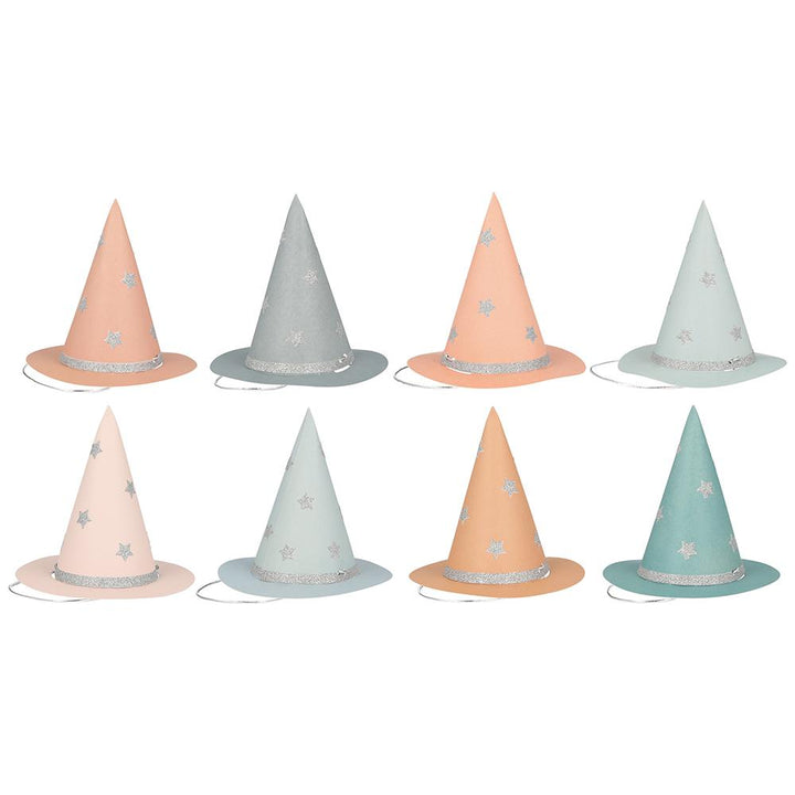 PASTEL HALLOWEEN MINI WITCH HATS Meri Meri Halloween Costumes Bonjour Fete - Party Supplies