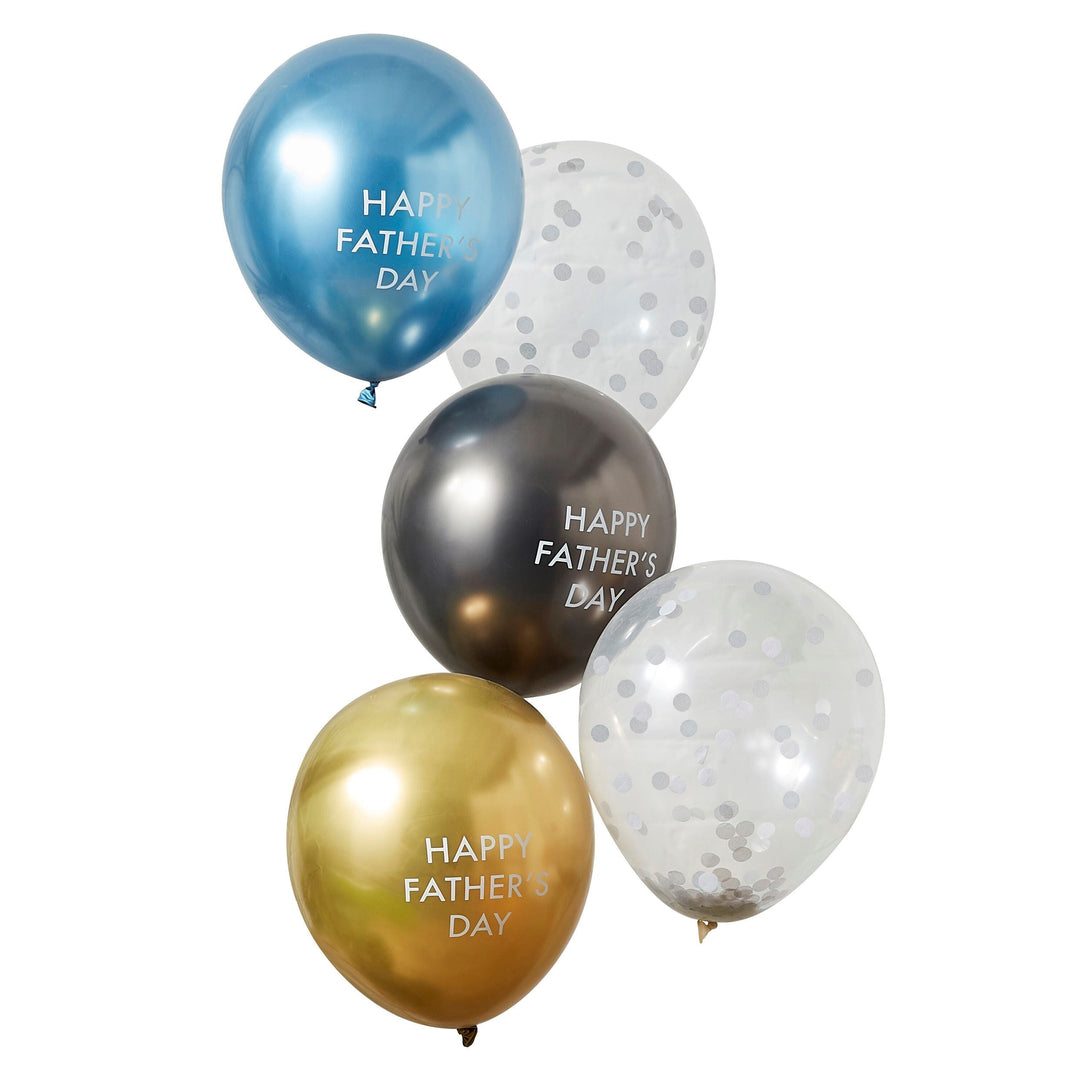 HAPPY FATHER'S DAY BALLOON BUNDLE Ginger Ray UK Bonjour Fete - Party Supplies