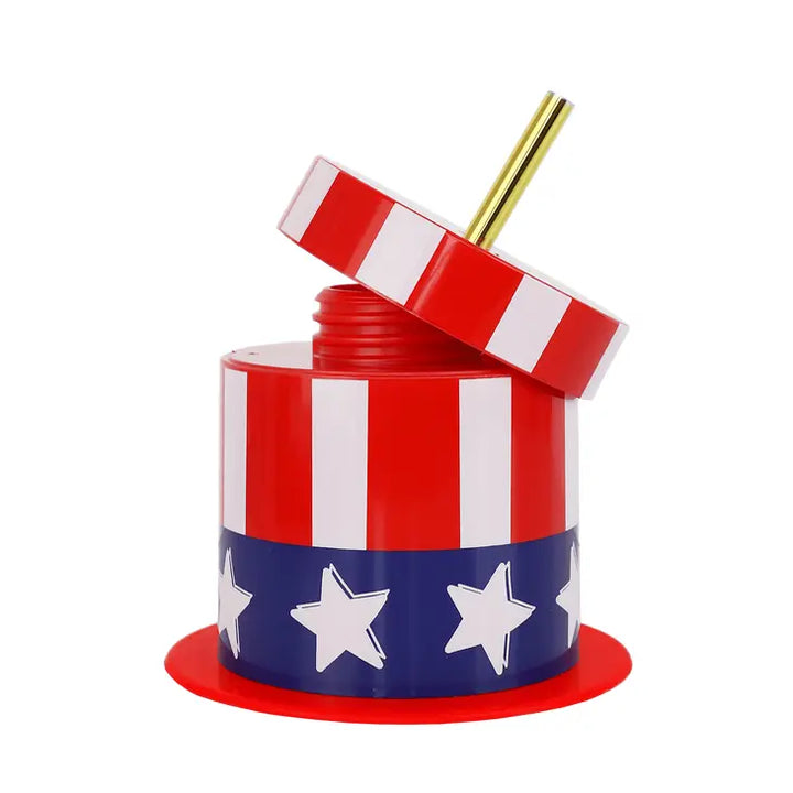 HATS OFF TO THE USA PARTY SIPPER Bonjour Fête  Bonjour Fete - Party Supplies