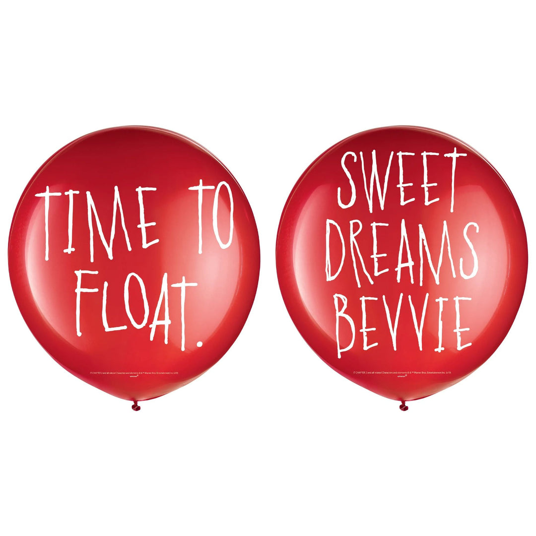 IT CHAPTER TWO THEMED BALLOONS Amscan Halloween Party Decorations Bonjour Fete - Party Supplies