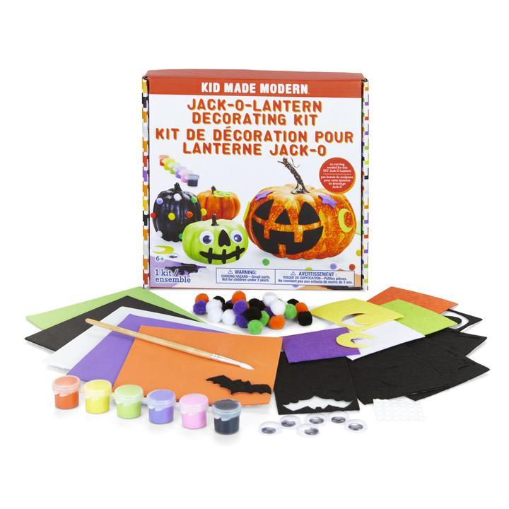 JACK-O-LANTERN DECORATING Kid Made Modern Halloween Favors Bonjour Fete - Party Supplies