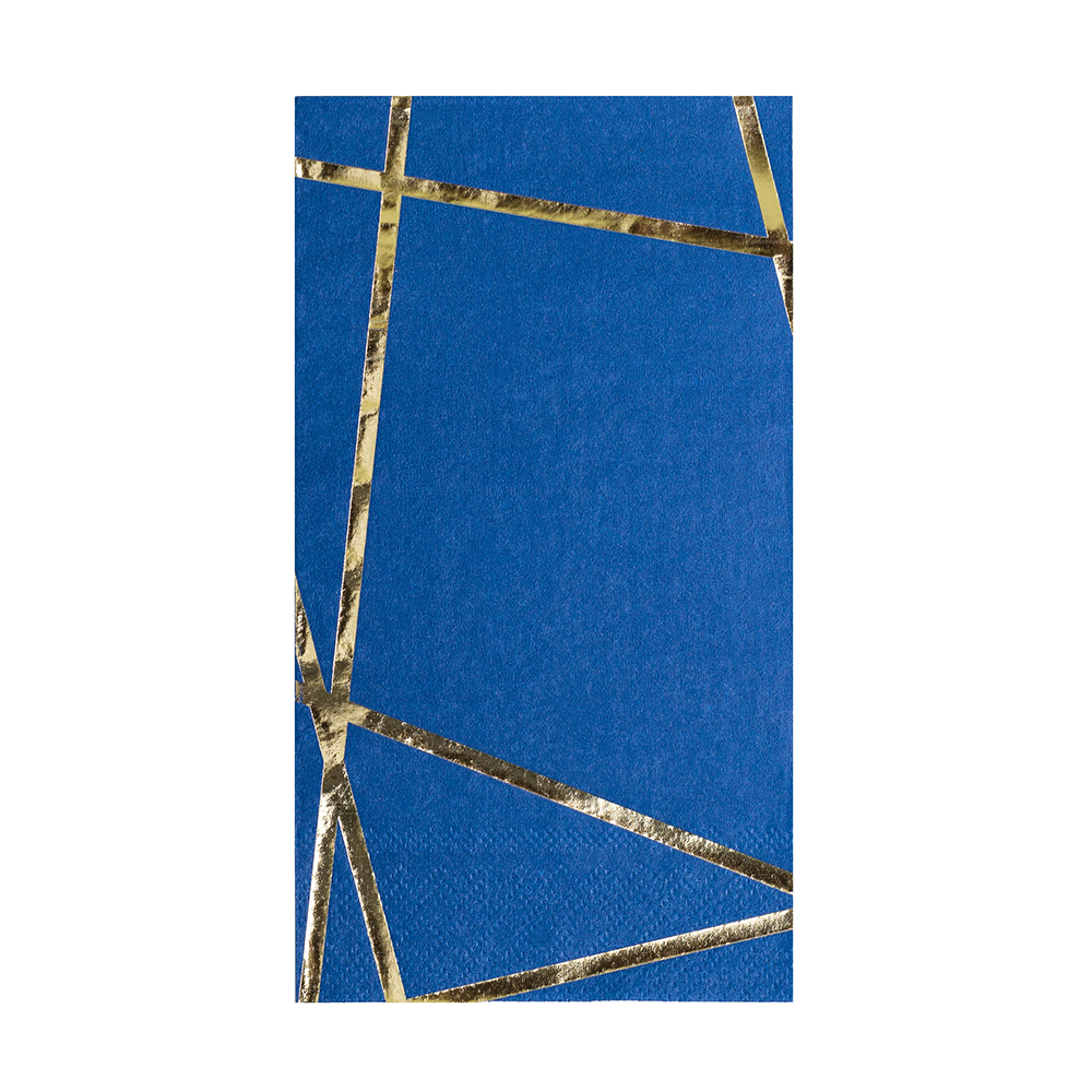 ENCHANTÉ GUEST NAVY NAPKINS Jollity & Co. Napkins Bonjour Fete - Party Supplies