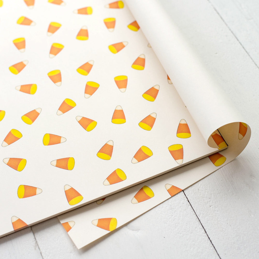 DIE CUT CANDY CORN PLACEMAT Hester & Cook Halloween Tableware Bonjour Fete - Party Supplies