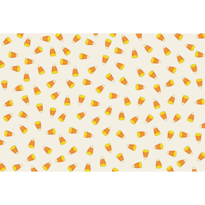 DIE CUT CANDY CORN PLACEMAT Hester & Cook Halloween Tableware Bonjour Fete - Party Supplies