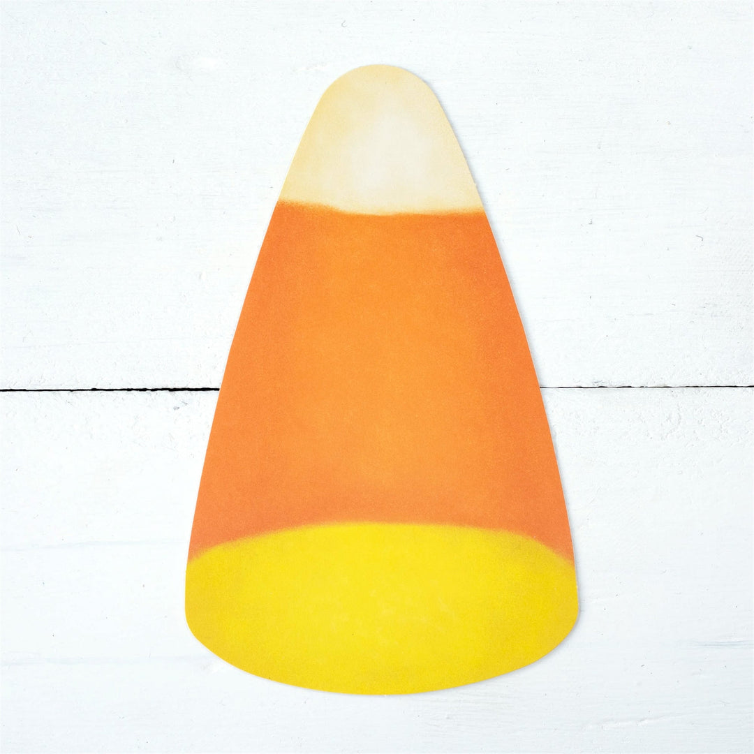 CANDY CORN TABLE ACCENT Hester & Cook Halloween Tableware Bonjour Fete - Party Supplies