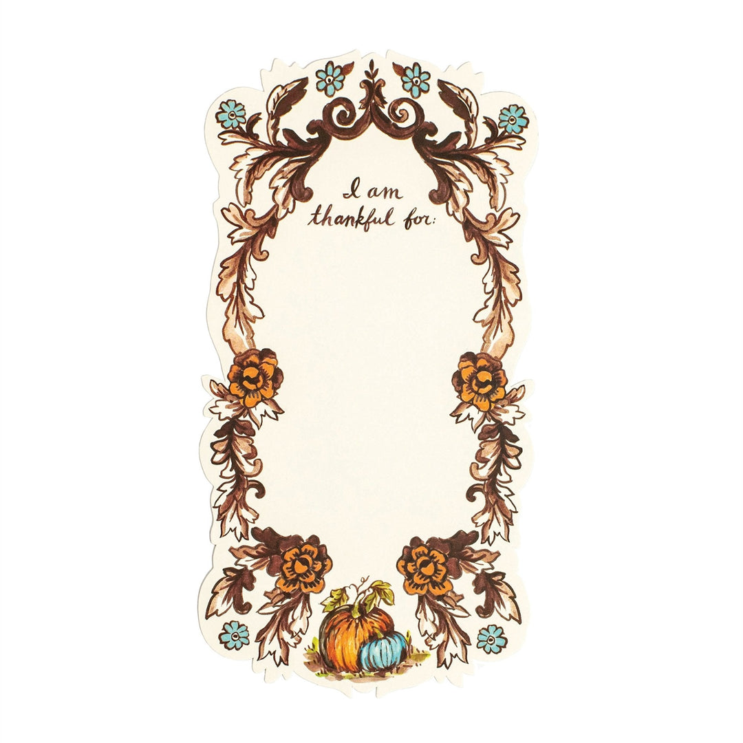 I AM THANKFUL FOR TABLE ACCENT Hester & Cook Place Cards Bonjour Fete - Party Supplies