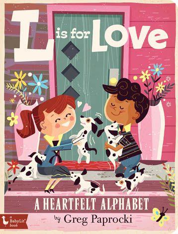 L IS FOR LOVE Gibbs Smith Publisher Books Bonjour Fete - Party Supplies
