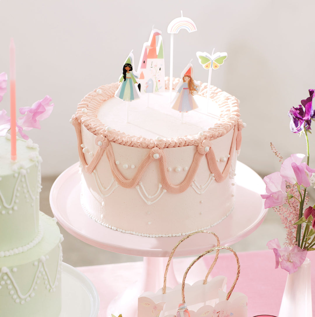 PRINCESS CANDLES Meri Meri Birthday Candles Bonjour Fete - Party Supplies