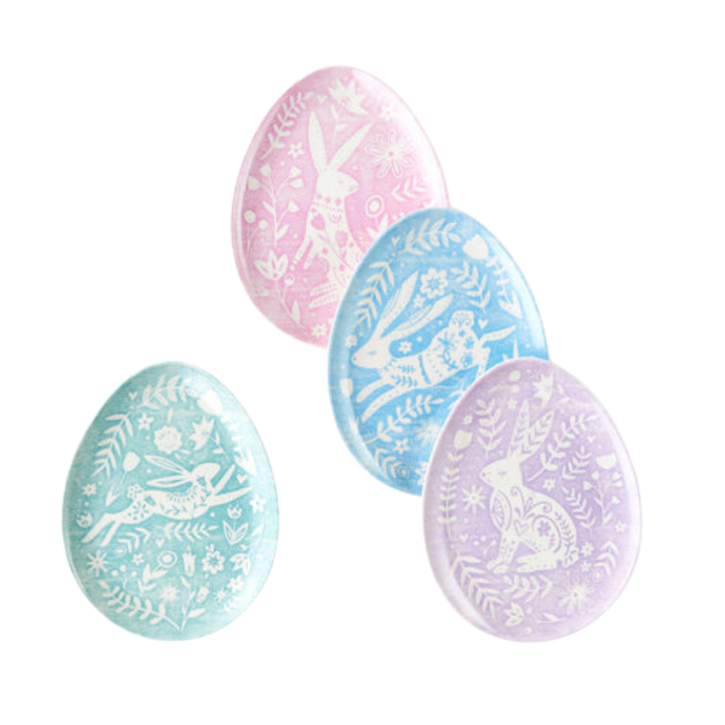 MELAMINE EGG DISH One Hundred 80 Degrees Easter tableware Bonjour Fete - Party Supplies