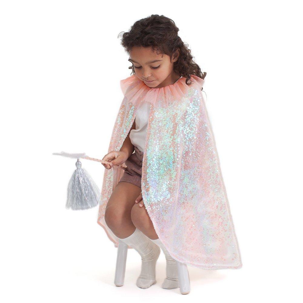 IRIDESCENT SEQUIN CAPE COSTUME FOR KIDS BY MERI MERI Meri Meri Dress Up Bonjour Fete - Party Supplies