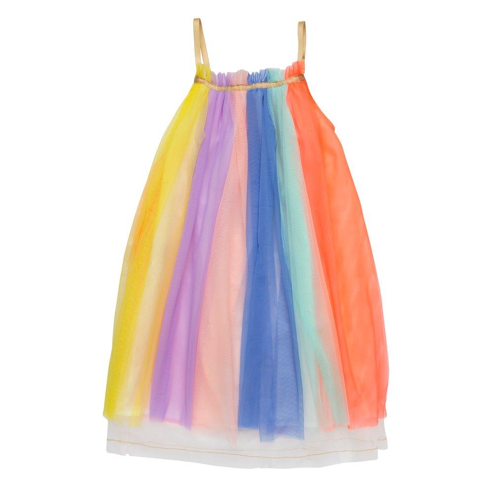 RAINBOW DRESS COSTUME FOR KIDS BY MERI MERI Meri Meri Dress Up Bonjour Fete - Party Supplies