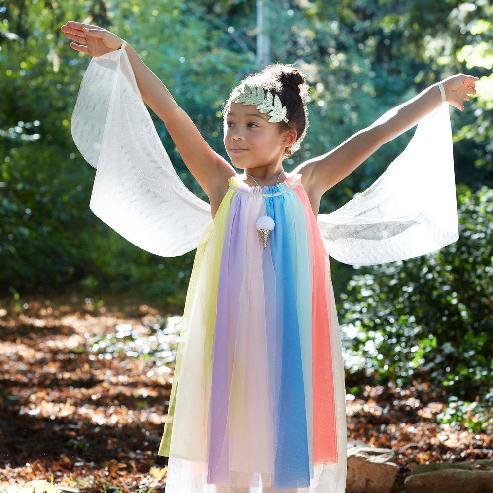 RAINBOW DRESS COSTUME FOR KIDS BY MERI MERI Meri Meri Dress Up Bonjour Fete - Party Supplies