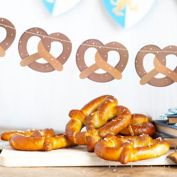 OKTOBERFEST PRETZEL BANNER My Mind's Eye Garlands & Banners Bonjour Fete - Party Supplies