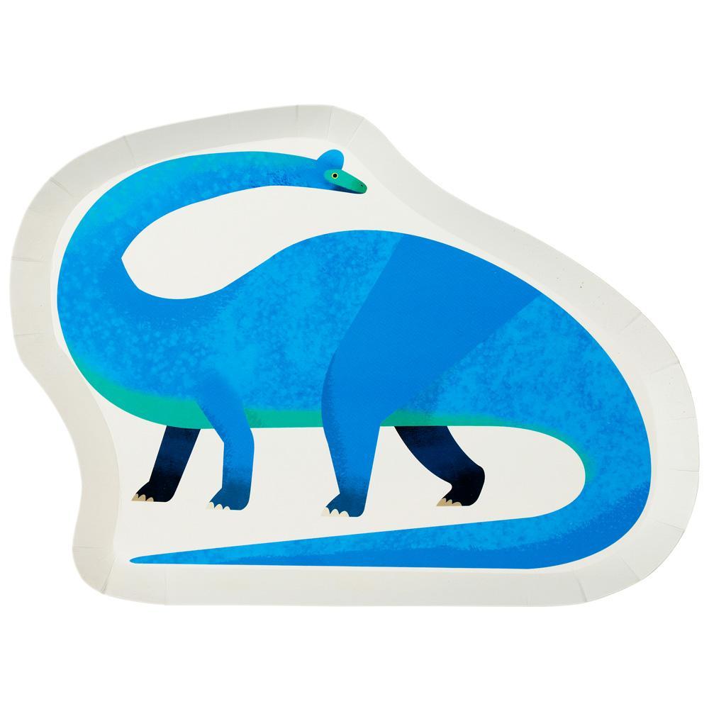 Blue Dinosaur Plates