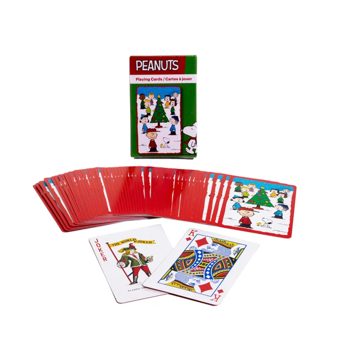 PEANUTS PLAYING CARDS Kurt S. Adler Playing Cards Bonjour Fete - Party Supplies