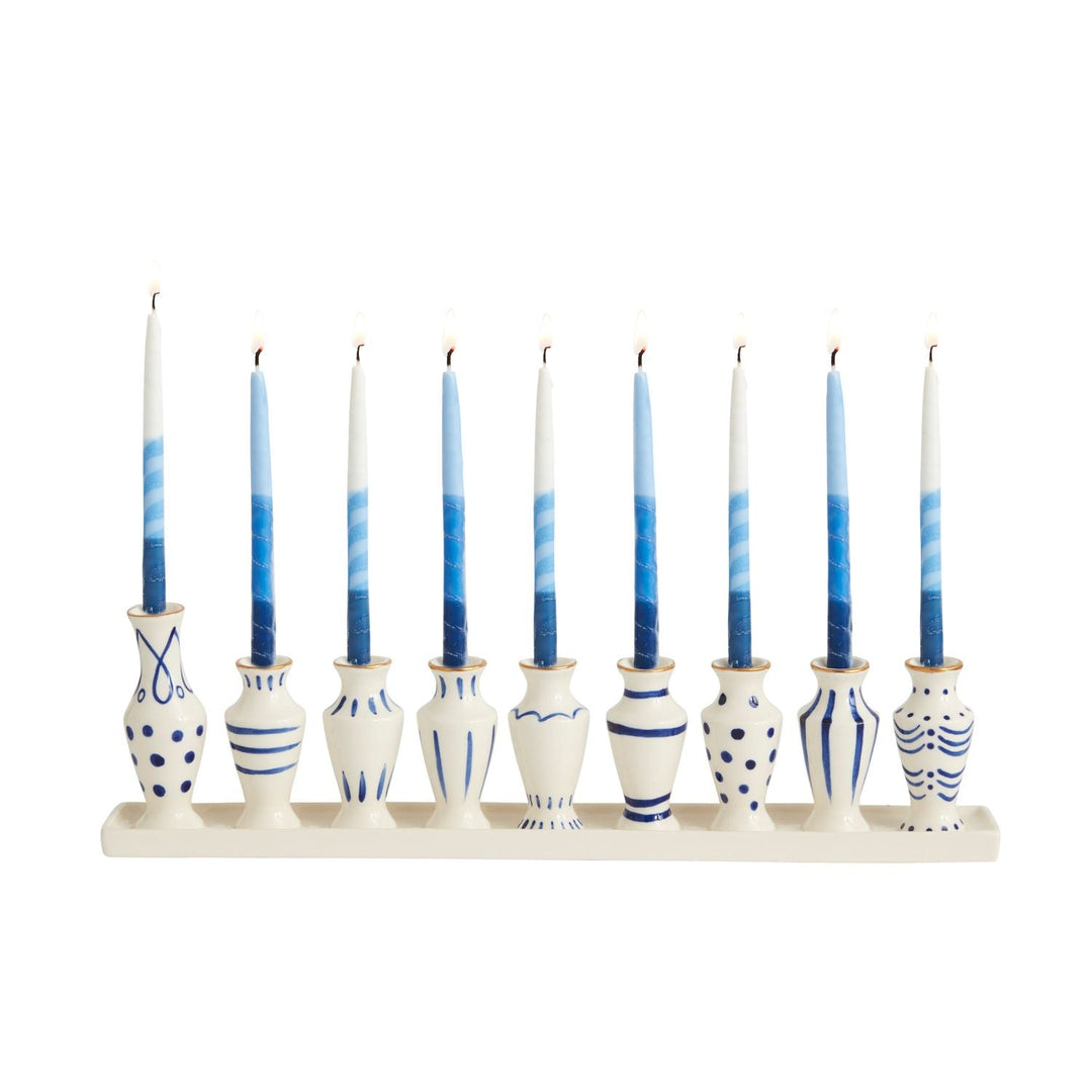 PETITE MENORAH Accent Decor Holiday Candle Bonjour Fete - Party Supplies
