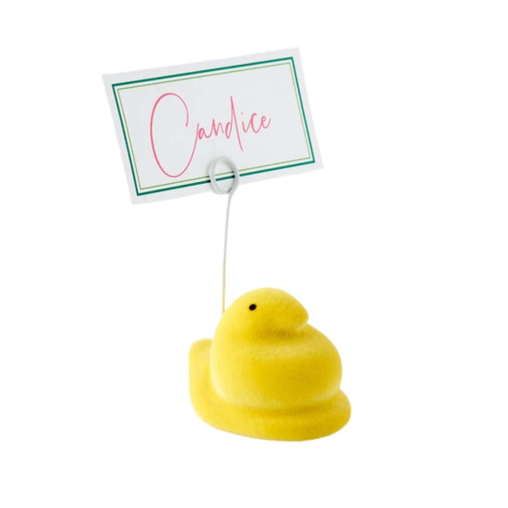 PEEPS PLACE CARD HOLDER Hester & Cook Place Cards Bonjour Fete - Party Supplies