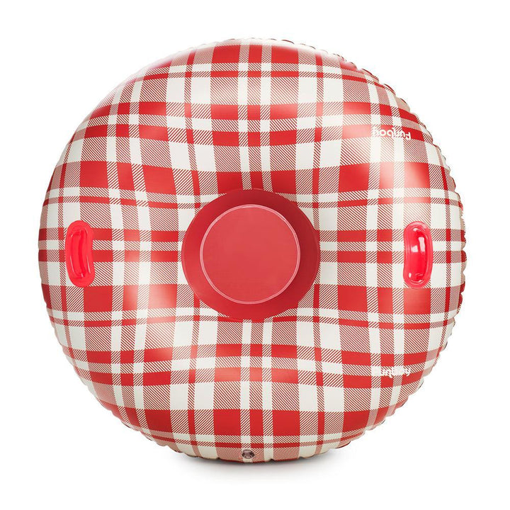 RETRO PLAID SNOW TUBE FUNBOY Christmas Activity Bonjour Fete - Party Supplies