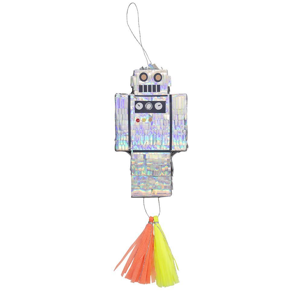 ROBOT PIÑATA PARTY FAVOR Meri Meri Mini Pinatas Bonjour Fete - Party Supplies