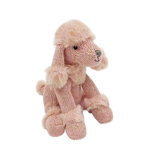 PARIS POODLE RATTLE Mon Ami Dolls & Stuffed Animals Bonjour Fete - Party Supplies