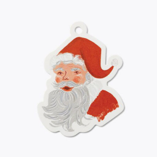 SANTA GIFT TAGS Rifle Paper Co. Bonjour Fete - Party Supplies