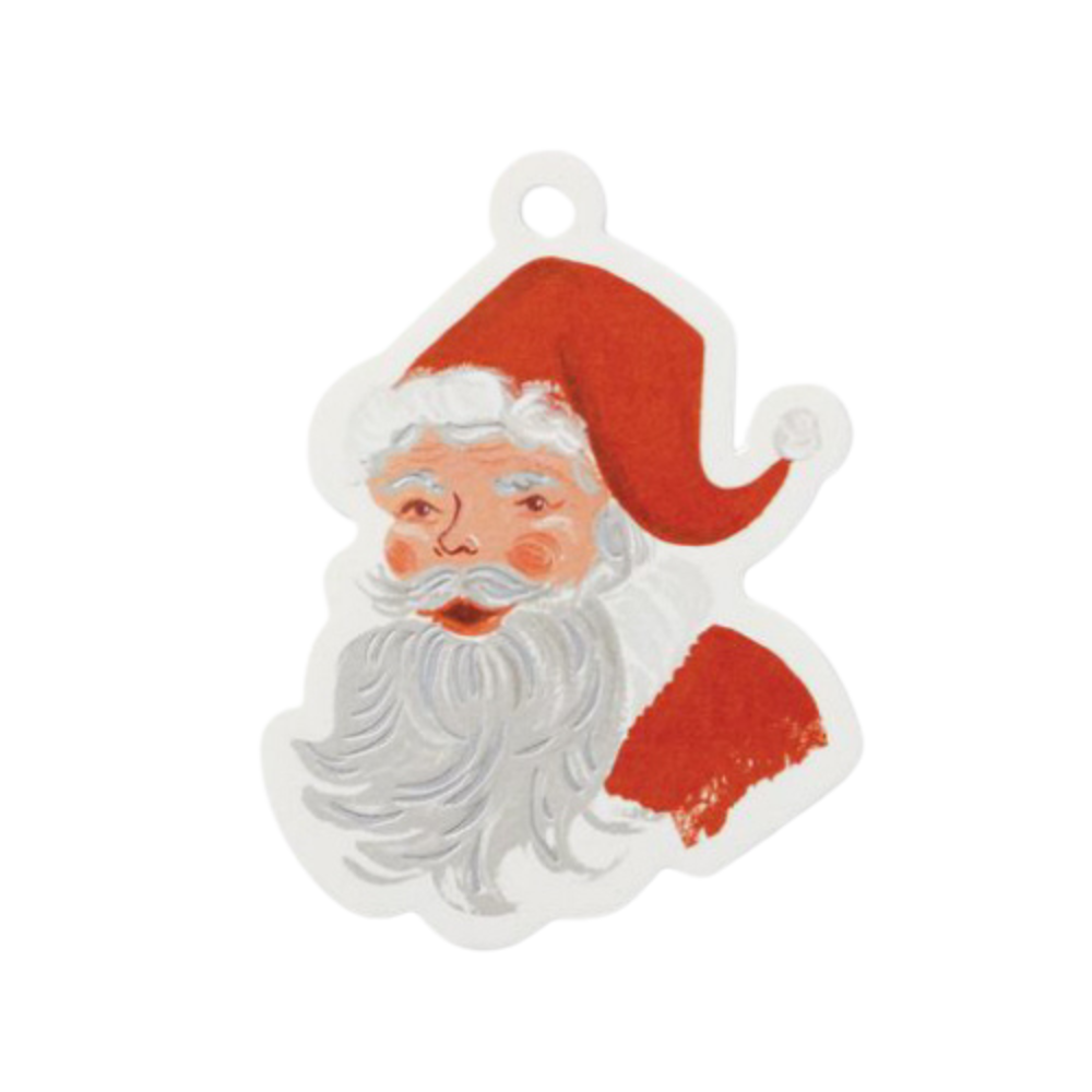 SANTA GIFT TAGS Rifle Paper Co. Bonjour Fete - Party Supplies