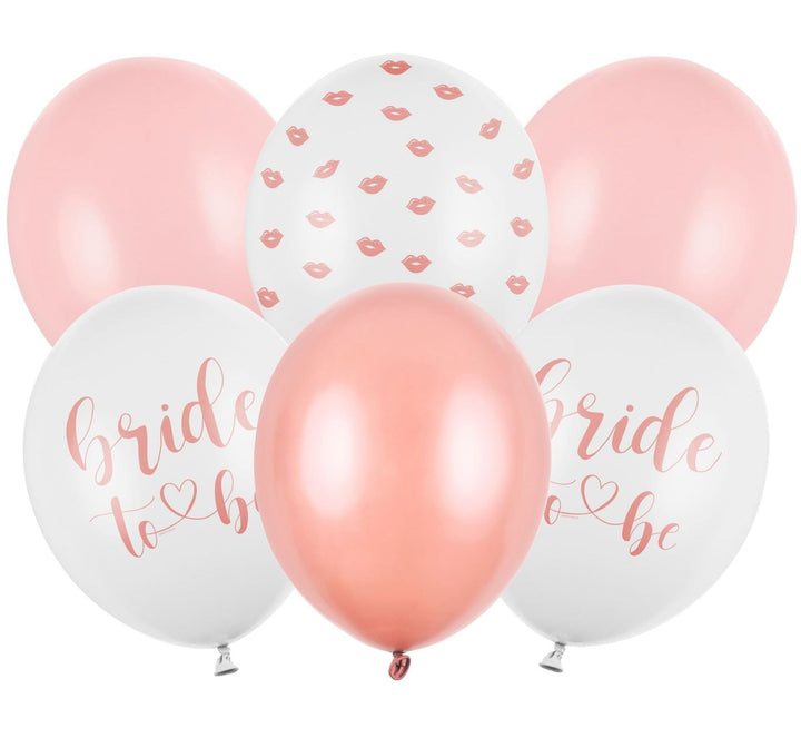 PINK BRIDE TO BE BALLOON MIX Party Deco Balloons Bonjour Fete - Party Supplies