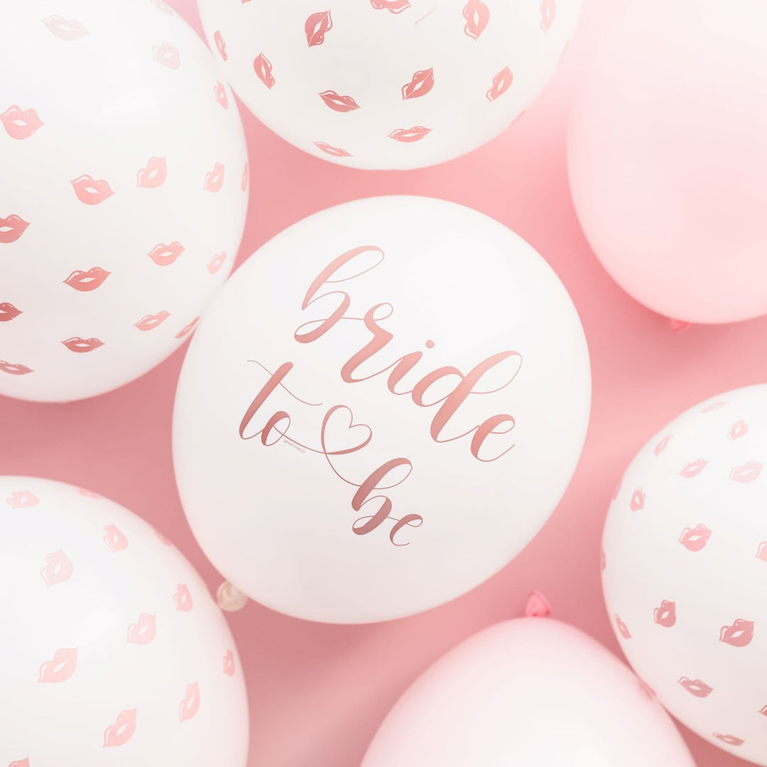 PINK BRIDE TO BE BALLOON MIX Party Deco Balloons Bonjour Fete - Party Supplies