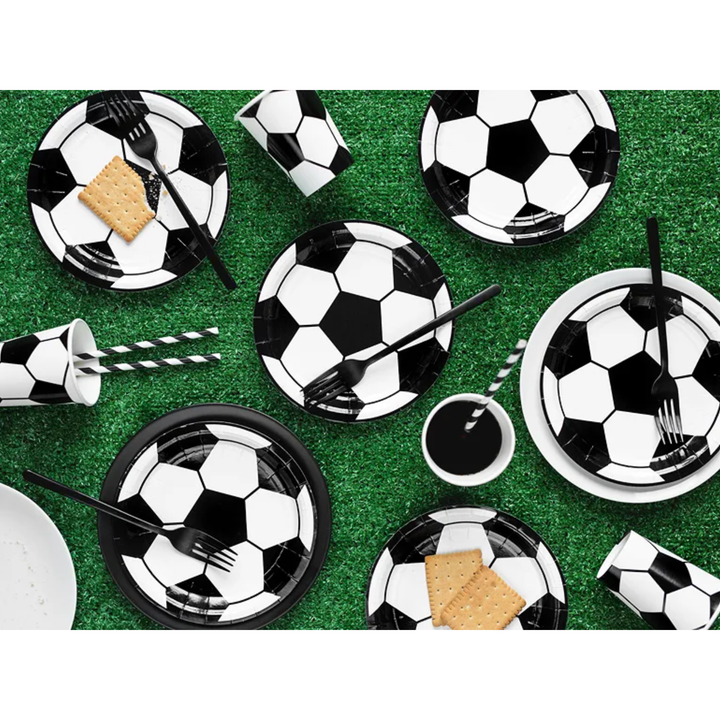 SOCCER PAPER CUPS Party Deco Cups Bonjour Fete - Party Supplies