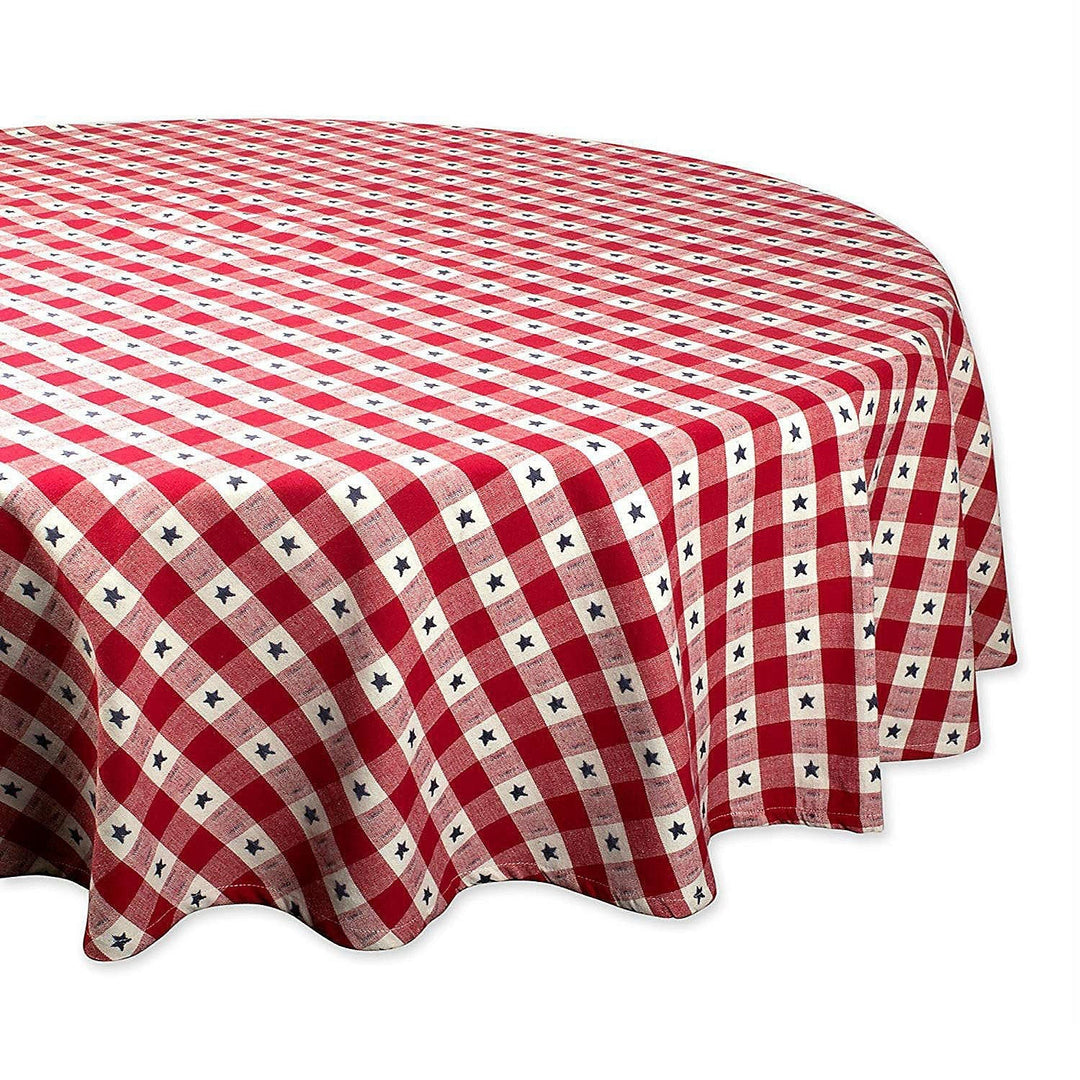 STAR CHECK TABLECLOTH Bonjour Fête  Bonjour Fete - Party Supplies