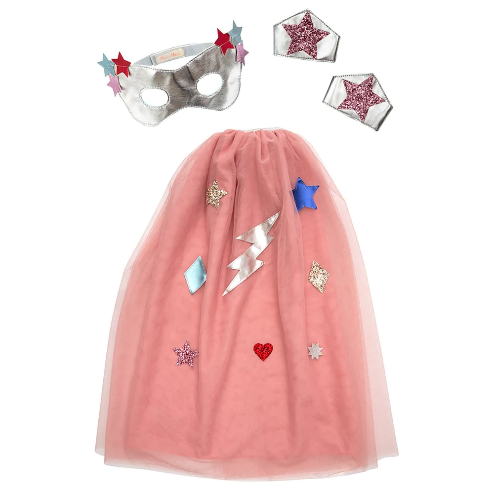 SUPERHERO COSTUME Bonjour Fête Halloween Costumes Bonjour Fete - Party Supplies
