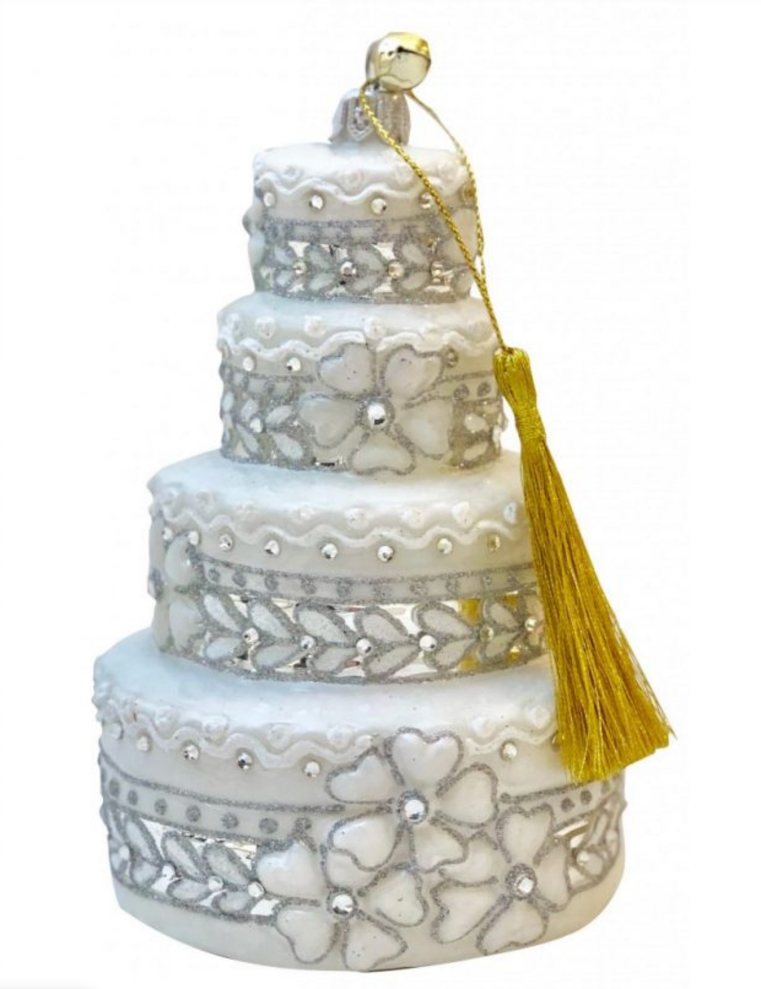 Wedding cake ornament 2025